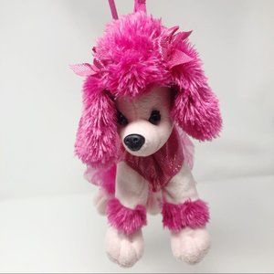Poochie & Company Dog Poodle Pink Girls Purse